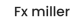 FX Miller logo