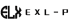 EXL P logo